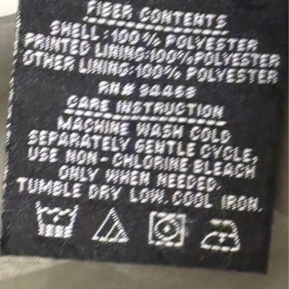 Braetan Jacket Green Windbreaker Full Zip Removable Hood Rain Coat Womens Medium - Picture 6 of 6